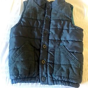 Genuine Kids by Oshkosh 3T quilted gray vest